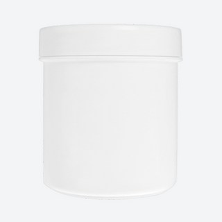 크림용기 화이트 400ml + 화이트캡 + 리드 포함 10개 화장품 용기