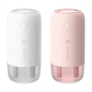 겨울한정유아이 듀얼 미스트 무선 휴대용 가습기 500ml, 듀얼미스트가습기-핑크