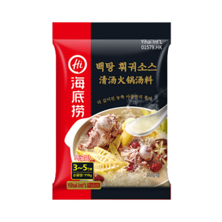 하이디라오 백탕 훠궈소스, 110g, 2개