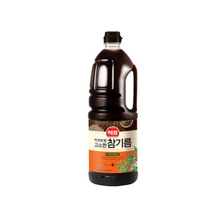 해표 고소한참기름 1L/ BOX (8), 1.8L, 2개
