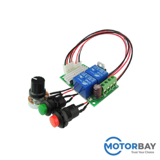 [DC모터] 정역 양방향 DC모터 컨트롤러 푸쉬버튼타입 /DC6-24V 3A 72W 1개 상품 이미지