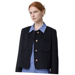 [백화점몰] CC콜렉트 여성 코트 [씨씨콜렉트] [C-Exclusive]칼라리스 싱글 핸드메이드 자켓(C244MSG153)