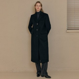 LOOKAST 룩캐스트M 10월2 예약 차콜 소이 캐시미어 싱글 코트 CHARCOAL SOY CASHMERE SINGLE COAT