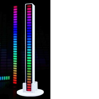 RGB 이퀄라이저 LED 스틱바 시각화 책상 사운드 댄싱 5V 리듬 차량용 튜닝등 음악