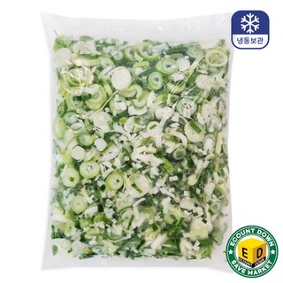 냉동 대파 슬라이스, 1개, 1kg