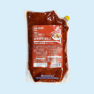 동원 홈푸드 비셰프 순두부찌개소스 2kg 순두부찌개양념 양념장, 1개