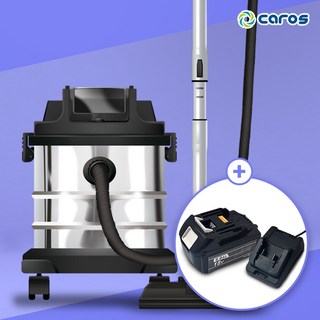 캐로스 20L 대형 무선 청소기 CWV-BC20BL (건식/습식) + 배터리 세트 – 블랙 캐로스 20L 대형 무선 청소기 CWV-BC20BL (건식/습식) + 배터리 세트 – 블랙