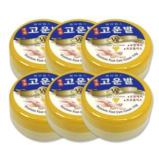 고운발 웰빙헬스팜 명품 크림, 110g, 6개