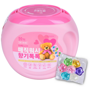 매직워시 향기톡톡 7 in 1 10배 고농축 다목적 캡슐세제