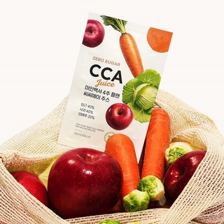 미인백서 100% CCA 클렌즈 주스, 30개, 100ml