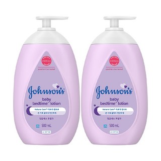 존슨즈베이비 베드타임 베이비 로션, 500ml, 2개