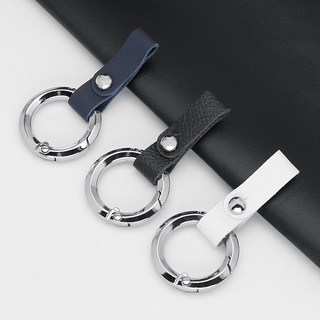 유투카 자동차 스마트 가죽 키케이스 키링 키홀더 키커버 호환 더뉴 그랜저 더뉴 싼타페 쏘나타 DN8 넥쏘 투싼NX4 코나 베뉴 I30PD 팰리세이드 아반떼CN7, 추가 구매상품-가죽키링, 딥블루