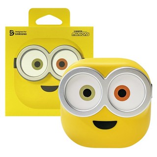 삼성 정품 갤럭시 버즈2 프로 케이스 미니언즈 버즈FE 호환가능, 갤럭시 버즈 미니언즈(밥), 1개