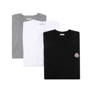 Moncler(몽클레르) 로고 패치 티셔츠 3팩 세트
