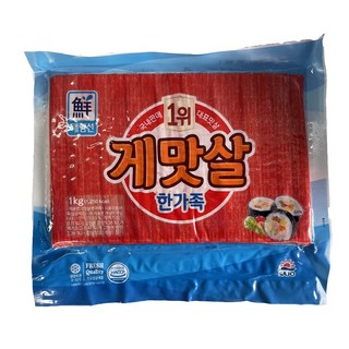 (무)(냉장)사조 대림 게맛살, 1kg, 3개
