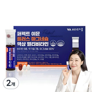 비타민마을 퍼펙트 이뮨 플러스 마그네슘 액상 멀티비타민, 7회분, 2개