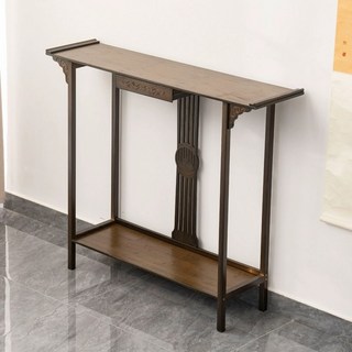 폭좁은 콘솔 복도 테이블 장식장 현관 원목 미니 슬림 60cm 롱 플라워테이블(20cm), N. 120 단층폭 31 펌프 포함