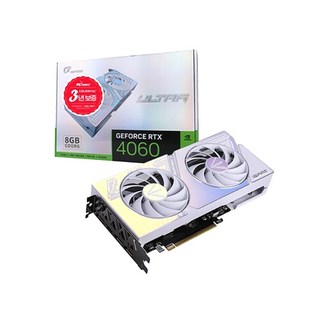 COLORFUL iGame 지포스 RTX 4060 ULTRA DUO OC D6 8GB White