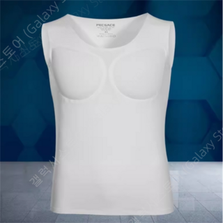 근육 남성 티셔츠 패드 어깨 가슴 복근 반소매 어깨뽕 남자 보정속옷 숄더업 어깨패드, 어깨패드 반팔-블랙