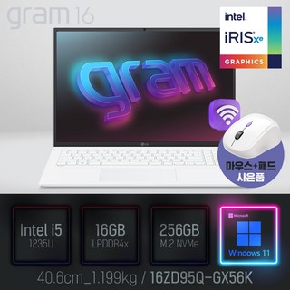 LG 그램16 16ZD95Q-GX56K