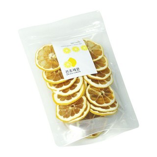링꼬 시트러스 워터 씨 없는 건조 레몬 50g, 1개 링꼬테이블