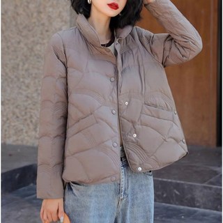 봄주봄주화이트 덕다운 여성경량패딩 겨울 여성 패딩 점퍼 숏패딩 코트MONJU