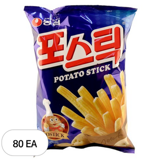 농심 포스틱, 160g, 80개