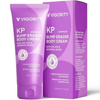 Vigority Keratosis Pilaris 트리트먼트 크림 젖산 함유 - KP 바디 범프 각질 제거 모이스처라이저 거칠고 울퉁불퉁하며 건조하고 벗겨지는 피부 딸기 다, Vigority Keratosis Pilaris 트리트, 1개
