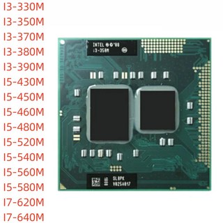 I3 330M 350M 370M 380M 390M I5 430M 450M 460M 480M 520M 540M 560M 580M I7 620M 640M, 1개