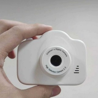 폴라로이드 즉석 카메라 미니 사진기 디지털 즉석사진, 고화질 화이트 ( 휴대폰전송 가능) 패키지 2, 1개