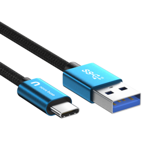 속도빠른 아이폰 카플레이 C타입 케이블 USB3.2 10Gbps, 1개, 랜덤, 100cm