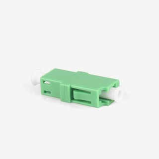 LC(APC) 광아답타(그린) simplex 1구 광어댑터 광커넥터 광커플러 세라믹 고급형, 1개