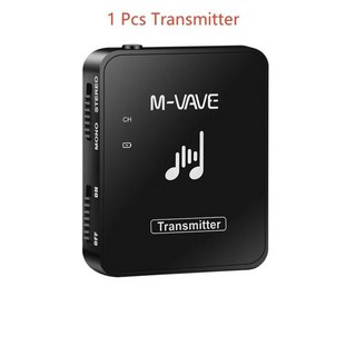 휴대용모니터 블루투스모니터 M-VAVE WP-10 2.4G 무선 시스템 이어폰 모니터 충전식 송신기 수신기 지원 스, [08] only 1 Transmitter, only 1 Transmitter, 1개