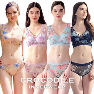 크로커다일 플라워쿨링 감탄브라 4세트