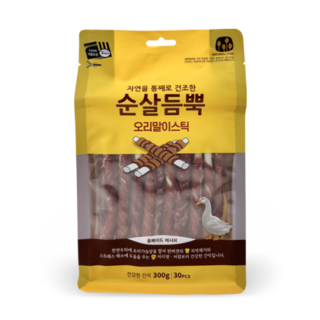 순살듬뿍 오리말이스틱 30P