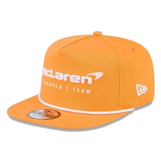 New Era McLaren Racing Team F1 골퍼 모자 파파야 오렌지 156991, 1개