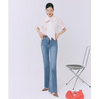 매장정품 더엣지 THEATG 25SS 루즈부츠컷 데님 2049687261 729373