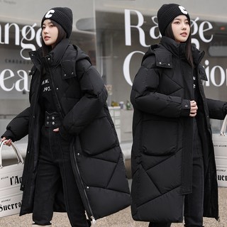 Modern Fashion 여성 트렌디 아우터 롱 패딩 후드 잠바 A10