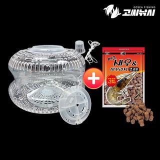 고씨낚시 4구 어포기+통발 집어제 세트
