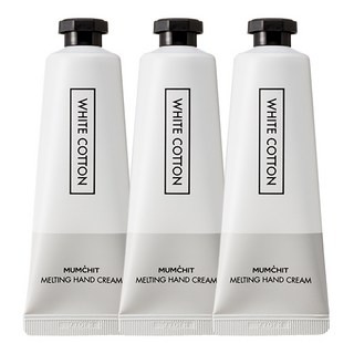 멈칫 핸드크림 화이트코튼, 50ml, 3개