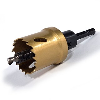동해홀쏘 바이메탈 홀쏘 DH-628 32mm (아바포함) 홀커터 원형컷팅 천공 금속 및 목공용, 1개
