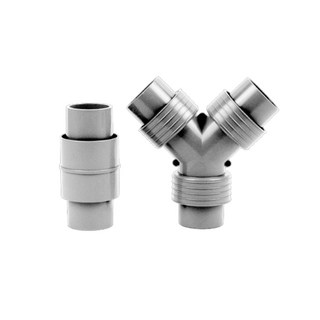 세탁기호스 연장 연결구 세탁기 배수호스 일자 Y자 연장관 38mm, 1개, Y자형