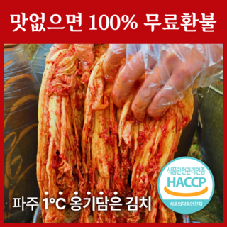 [HACCP] 경범이네 프리미엄 배추 포기 김치 가정용 업소용 1박스 10kg 상품 이미지