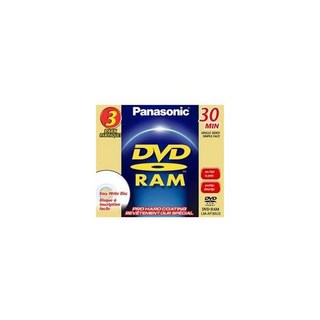 파나소닉 DVD-RAM 디스크 8cm 3팩 캠코더용
