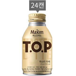 맥심 티오피 마스터 라떼 275ml x 24캔, 24개