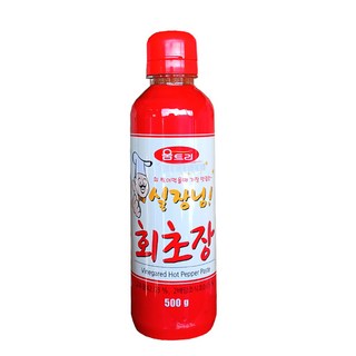 움트리 실장님의 회초장 초고추장 500g, 1개 움트리초장 움트리 실장님의 회초장 초고추장 500g, 1개 움트리초장