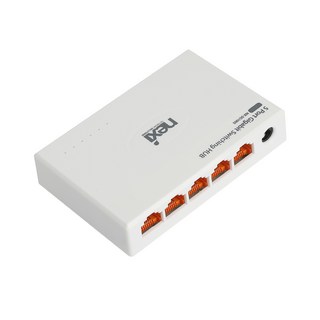 넥시 5포트 기가비트 스위칭 허브 NX1132, 선택없음, 1개