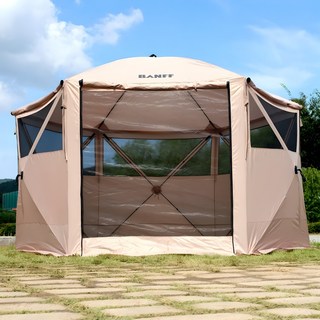 밴프 원터치 육각 쉘터 텐트