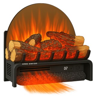 케이파이어 팔로 전기벽난로 WS-D-02-2(F) 모닥불형 프리스탠딩형 3색불꽃 10색숯 조명