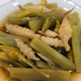 반찬연구소 궁초산 장아찌 1kg 궁채 초석잠 산고추 3종의만남 별미 간편반찬, 1개